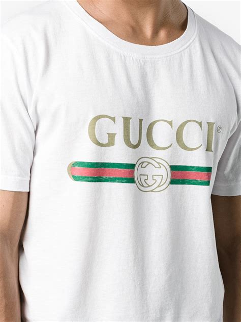 faux t shirt gucci